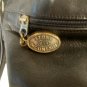 Stone Mountain Black Leather Purse Vintage Shoulder Bag