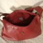 The Sak Shoulder Bag Purse Red Pebbled Leather