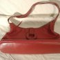 The Sak Shoulder Bag Purse Red Pebbled Leather