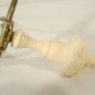 Vintage Ivory Celluloid Lamp Finial w Harp Neo-Classical Style
