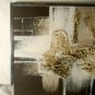 Mid Century Modern Abstract Painting Textured Acrylic Signed Cardin