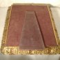 Victorian Copper Picture Photo Frame Antique Ornate Floral Repousse Flowers