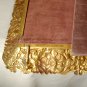 Victorian Copper Picture Photo Frame Antique Ornate Floral Repousse Flowers