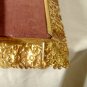 Victorian Copper Picture Photo Frame Antique Ornate Floral Repousse Flowers