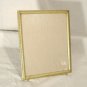 Vintage Gold Metal Picture Frame Damascene Embossed  8 x 10