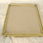 Vintage Gold Metal Picture Frame Damascene Embossed 8 x 10