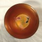 Chinese Lacquer Foochow Bowl Exterior Landscape Interior Fish Koi Carp Painting
