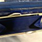 Lee Sands Eel Skin Wallet Clutch Purse Blue