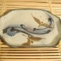 Robin Cage Stoneware Dish Dresser Tray Vintage Studio Art Pottery