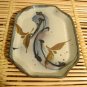 Robin Cage Stoneware Dish Dresser Tray Vintage Studio Art Pottery