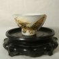 Antique Japanese Porcelain Sake Cup Hand Painted Gilt Dragon Unusual Spout