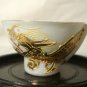 Antique Japanese Porcelain Sake Cup Hand Painted Gilt Dragon Unusual Spout