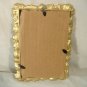 Enamel Flowers Picture Photo Frame Mauve Sage Green Gold Metal 6 x 4 space