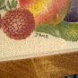 Vintage Velvet Theorem Painting Mirror Folk Art Fruit Signed Jane