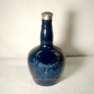 CHIVAS BROTHERS  Ltd. Liquor Bottle Teal Blue Vintage WADE Earthenware Pottery