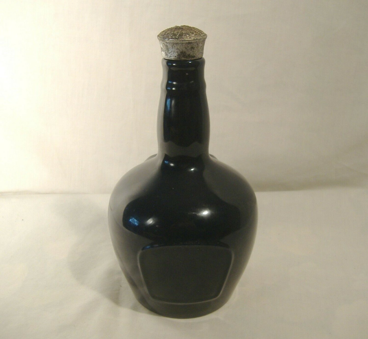 CHIVAS BROTHERS Ltd. Liquor Bottle Teal Blue Vintage WADE Earthenware ...