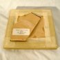 Abbey Lace Flower Basket Picture Miniature Gold Frame