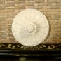 Vintage Cast Iron Finial Lid Cover for Jar, Bowl Cream White Paint