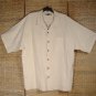 Tommy Bahama Mens Camp Shirt Silk Sz XL Embroidered Trustafarian University PHD