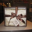 100% Organic Chartmuse Silk Baby Blanket Cream (Silk fill)
