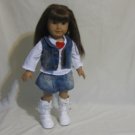 skirt and vest set