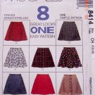 McCall's - 8414 Size CH (7,8,10) Girls