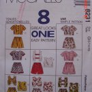 McCalls - 8231 Size  CH (7,8,10) Childs