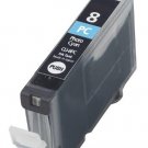 NEW PHOTO CYAN INK CART FOR CANON CLI-8PC CLI8 WITH CHIP