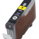 NEW YELLOW INK CART FOR CANON CLI-8Y CLI-8 CLI8 WITH CHIP