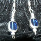 Blue Glass Earrings