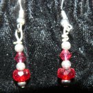 Red Dangling Earrings