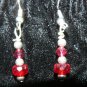 Red Dangling Earrings