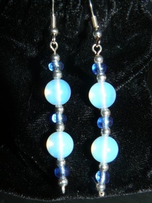 Opal Dangling Earrings