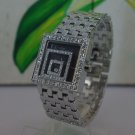new watch guess crystal silver bracelet watch
