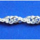 Twist Sterling Silver Chain