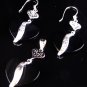 Sterling Silver Set , Pendant and Earrings