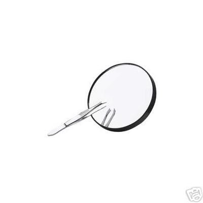 5 X MIRROR W/TWEEZERS SUCTION CUPS * NICE IMAGE! *