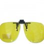 NIGHT VISION DRIVING CLIP-ON GLASSES *DRIVE SAFELY*