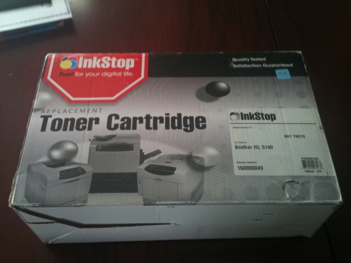 REPLACEMENT TONER CARTRIDGE FOR BROTHER TN570