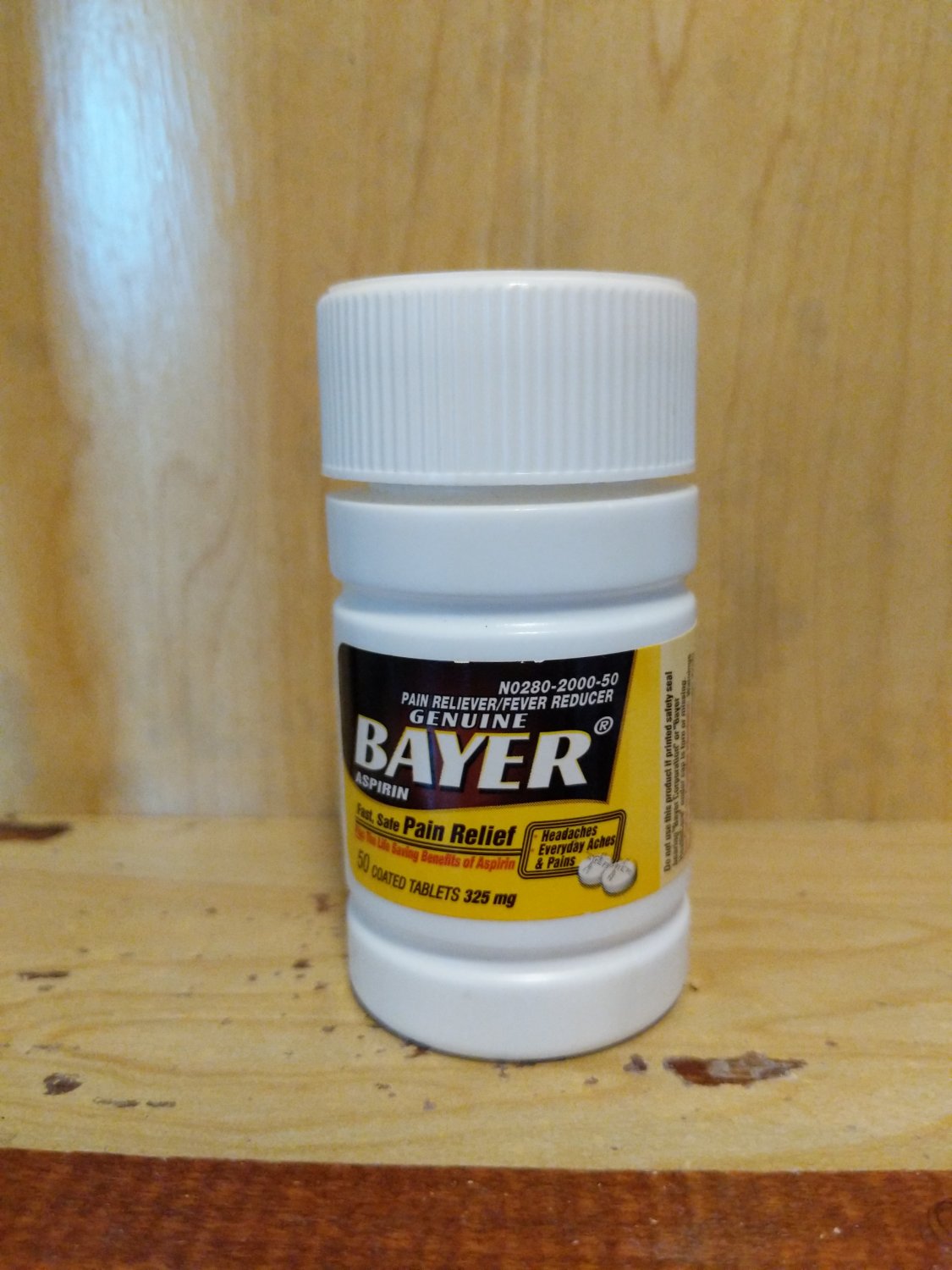 BAYER ASPRIN 50 TABLETS 325MG. EXPIRED EXPIRED COLLECTABLE ONLY