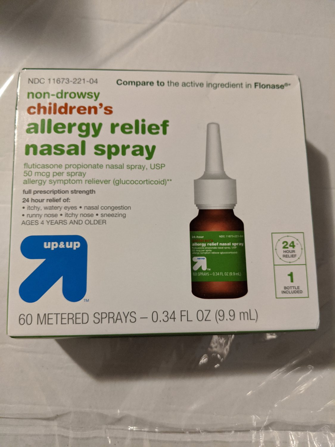 CHILDRENS ALLERGY RELIEF SPRAY 24HR. 60 SPRAYS EACH 6/2020 EXPIRED
