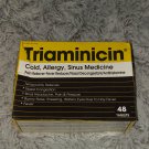 TRIAMINICIN COLD ALLERGY SINUS MEDICINE 48 TABLETS EXPIRED 03/03 EXPIRED COLLECTABLE ONLY