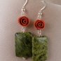 Red roses and jade