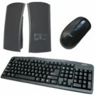 ◄ NEW USB KEYBOARD WITH MOUSE AND SPEAKERS!