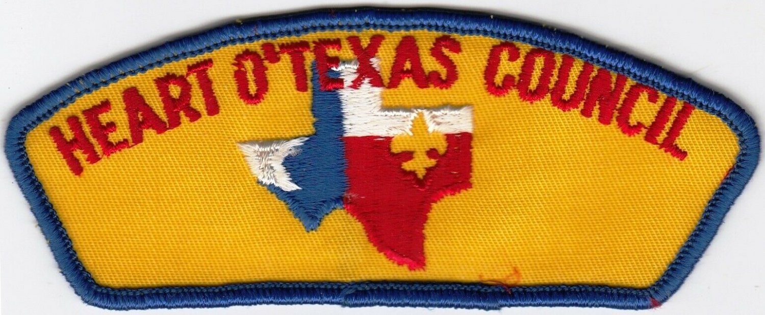 BSA 1970's Heart O'Texas Council - CSP T1a