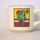 BSA 1970's Boy Scout Coffee Mug Cup 1973 National Scout Jamboree