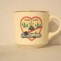BSA 1970's Boy Scout Coffee Mug Cup Heart O Texas B.S.A.