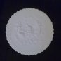 Rare White Imperial Plate with Windmill Pattern (FREE SHIPPING in U.S)