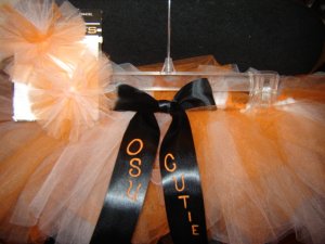 OSU Pixie- by Pixie Tutus w/matching hair bow