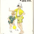 Vintage Kwik Sew Pattern 1527  Boys Shirt & Shorts - Sizes 8, - 14